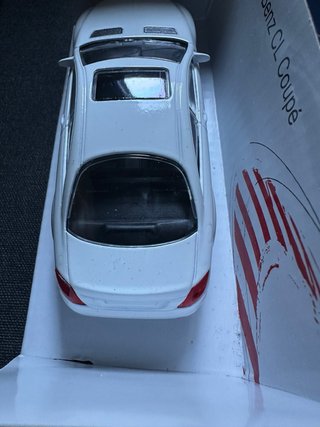 Mercedes-Benz CL Coupé Blanco. Escala 1/43