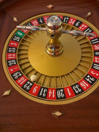 Ruleta de madera