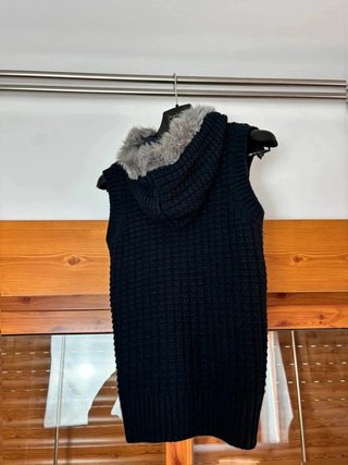 Chaleco punto azul marino Talla S