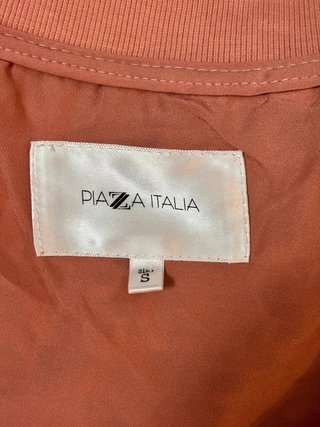 Chaqueta bomber rosa encaje Piazza Italia S