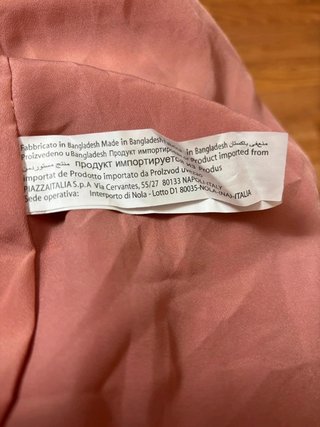 Chaqueta bomber rosa encaje Piazza Italia S