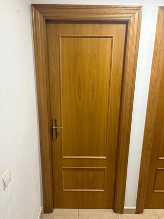 Conjunto 6 puertas de roble