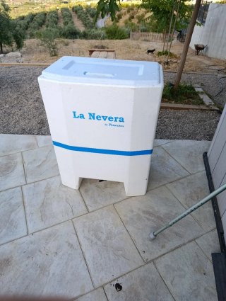 Nevera de corcho grande Polarbox
