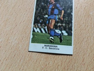 Maradona FC Barcelona Cromos Cano FÚTBOL84, 83-84