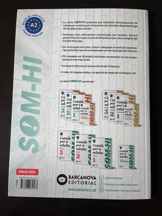 Som-hi! Bàsic 1. Català per a adults A2. Ed.2024