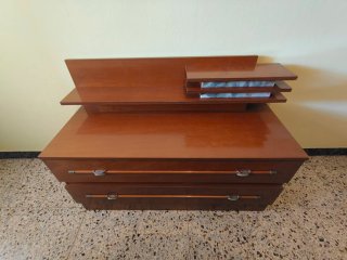 Mueble Recibidor Vintage Mid Century Madera