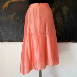 Coordinato gonna e canotta seta albicocca 42/44