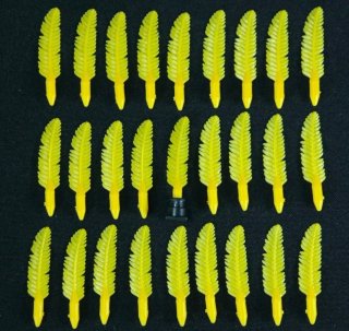 Playmobil Plumas Amarillas vintage ezcribano (27ud