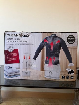 Planchador vertical camisas Cleanmaxx