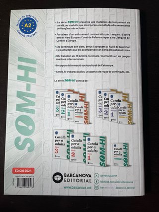 Som-hi! Bàsic 1. Català per a adults A2. Ed.2024