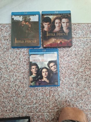 Blu-ray Luna Nueva y Eclipse