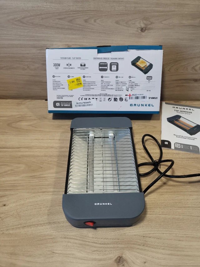 Tostadora Plana GRUNKEL 350W