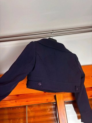 Chaqueta Corta Federica Erre Violeta, Talla 42 (46