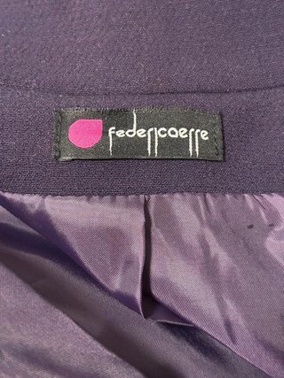 Chaqueta Corta Federica Erre Violeta, Talla 42 (46