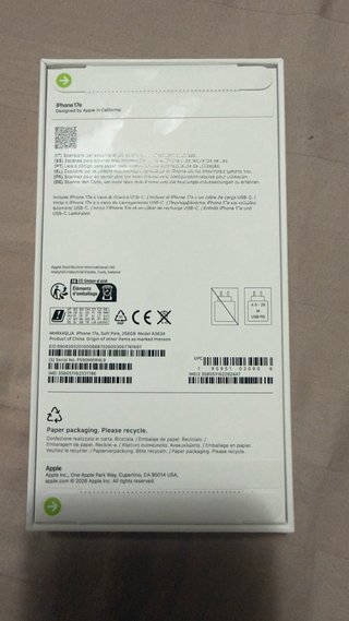 iPhone 17e Rosado 256GB Nuevo Sellado