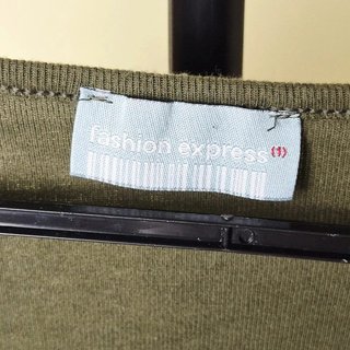 Camiseta verde mangas rejilla T. L (42/44)
