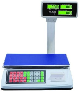 Báscula Digital Comercial 50kg con Impresora