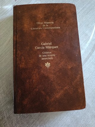 G.Garcia Márquez. Crónica de una muerte anunciada.