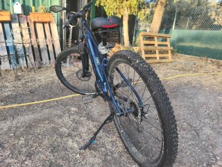 Bicicleta Eléctrica Azul giant fathom
