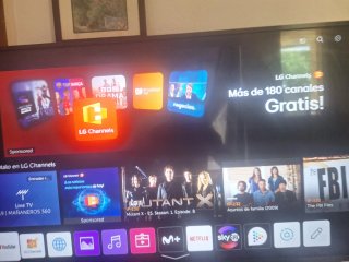 Televisor LG 55 4K con su mando