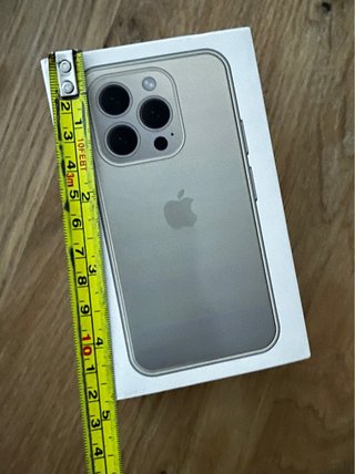 Caja iPhone 15 Pro Max