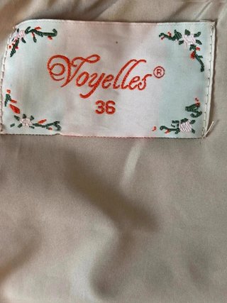 Chaleco acolchado largo Voyelles beige T36