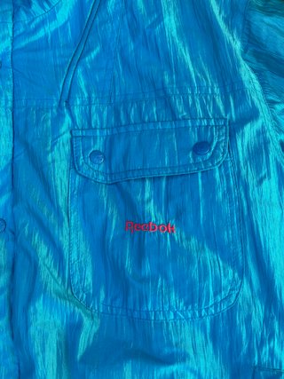 Chaqueta Reebok Vintage Azul y Rosa