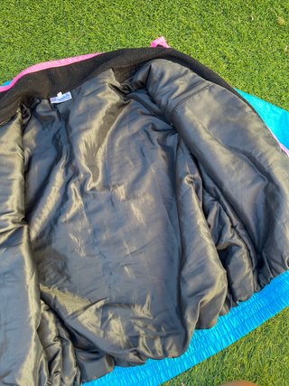 Chaqueta Reebok Vintage Azul y Rosa