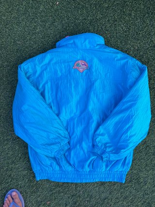 Chaqueta Reebok Vintage Azul y Rosa