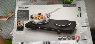 Cocina Eléctrica SilverCrest Doble Placa
