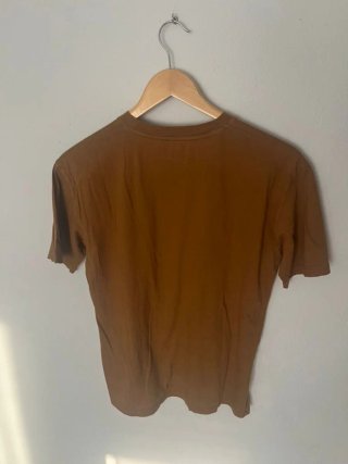 Camiseta Carhartt WIP Script Logo Marrón Talla XS