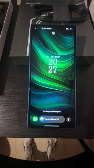 Samsung Z Fold 7 Azul