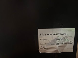 Horno tostador pequeño