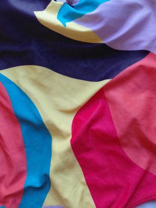 Bañador estampado multicolor