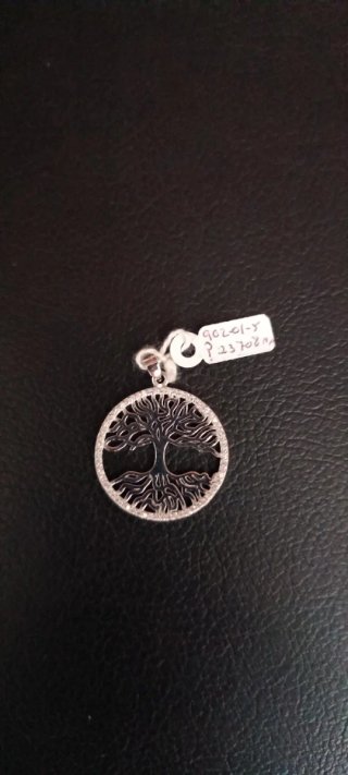 Colgante Árbol de la Vida Plata y Circonitas