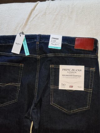 Pantalones Pepe Jeans Talla 50 Azul.
