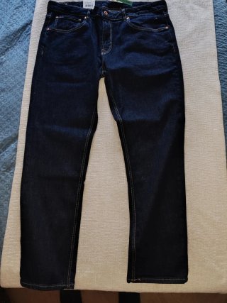 Pantalones Pepe Jeans Talla 50 Azul.