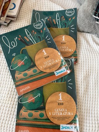 Coleccion libros de texto de 1 Eso