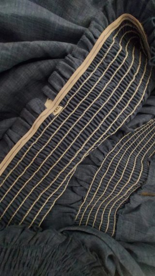Vestito estivo color jeans, leggero. Taglia xxl