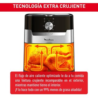 Freidora Aire Moulinex Easy Fry & Grill