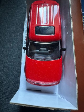 Range Rover Sport Rojo. Escala 1/43