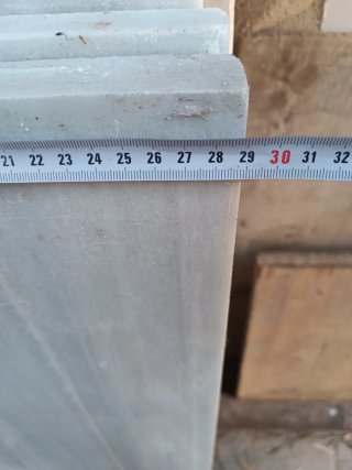 5 Escalones de Mármol y 1 Rebate/grailla