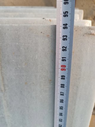5 Escalones de Mármol y 1 Rebate/grailla