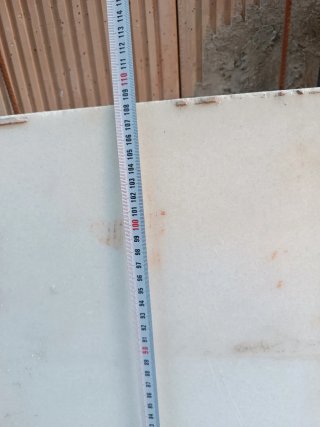 5 Escalones de Mármol y 1 Rebate/grailla