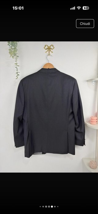 Blazer lana grigio Limited Edition M