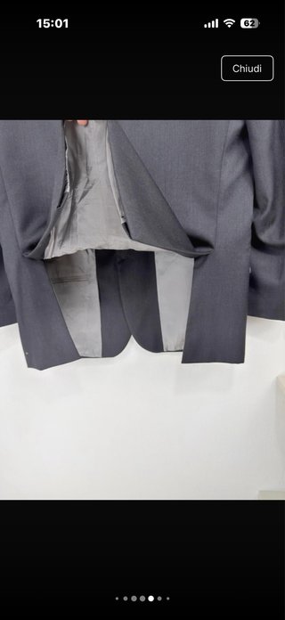 Blazer lana grigio Limited Edition M