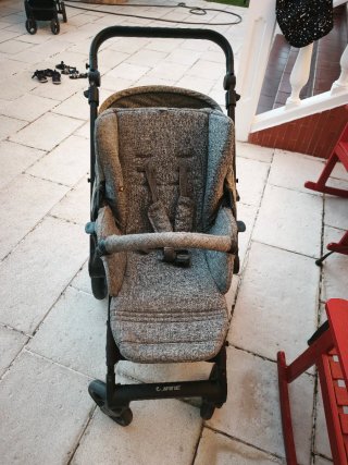 Silla de paseo Jane gris