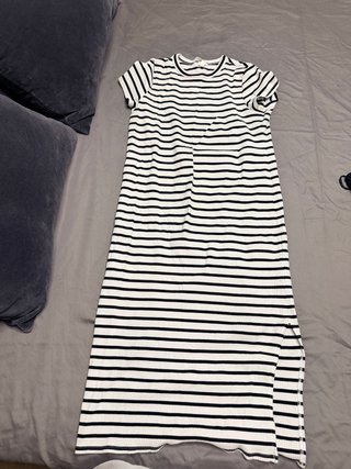 Vestido Premamá Rayas H&M Talla L
