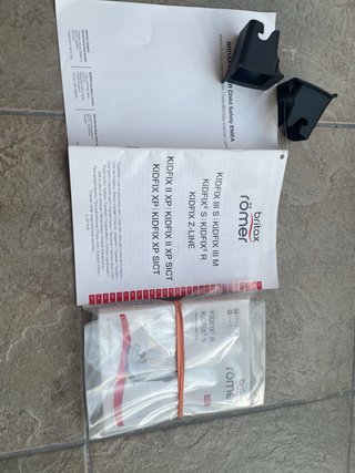 Silla coche Britax Römer negra