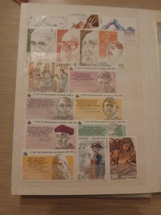 España 1986 48 sellos